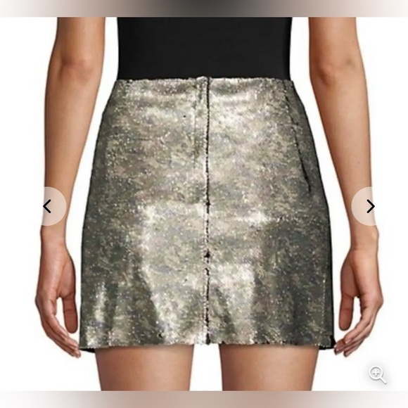 Free People NWT Reversible Sequin Camo Mini Skirt Flip
Sequins Camouflage - Sz 4 - Picture 5 of 14